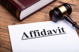 Notarized Affidavit In Dubai