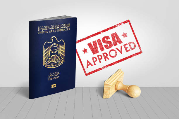 Visa Stamp Approval with Passport