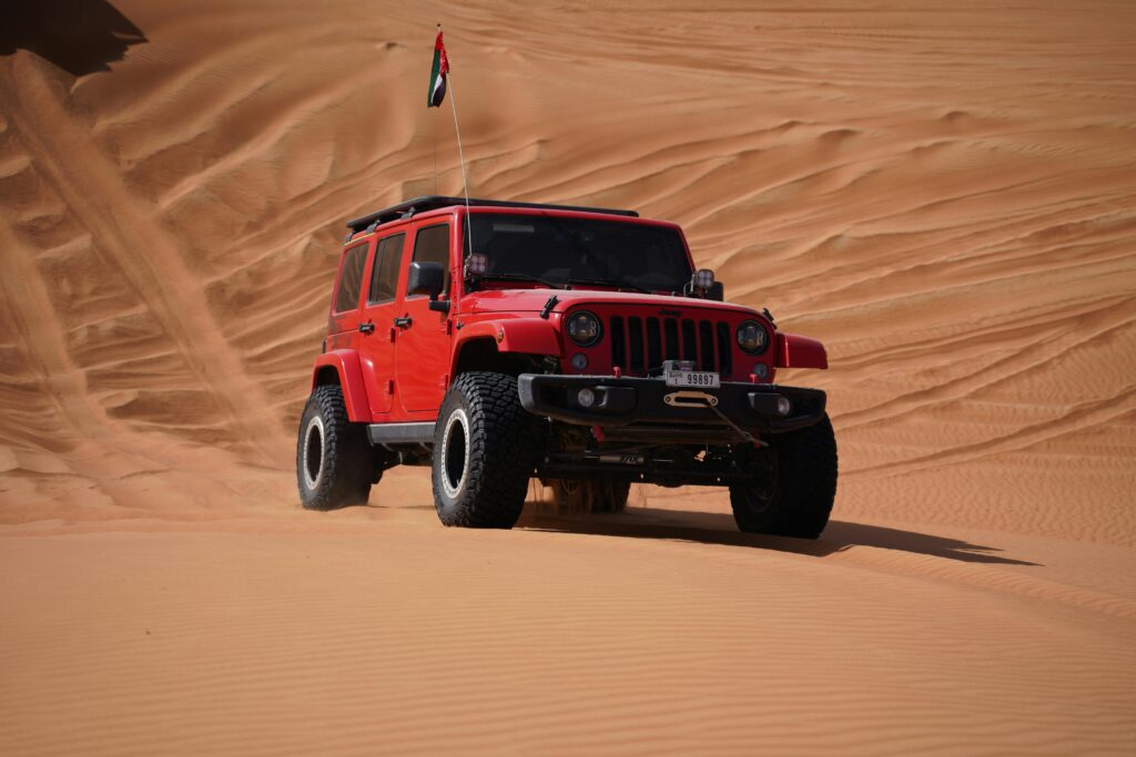 Jeep safari in Dubai,