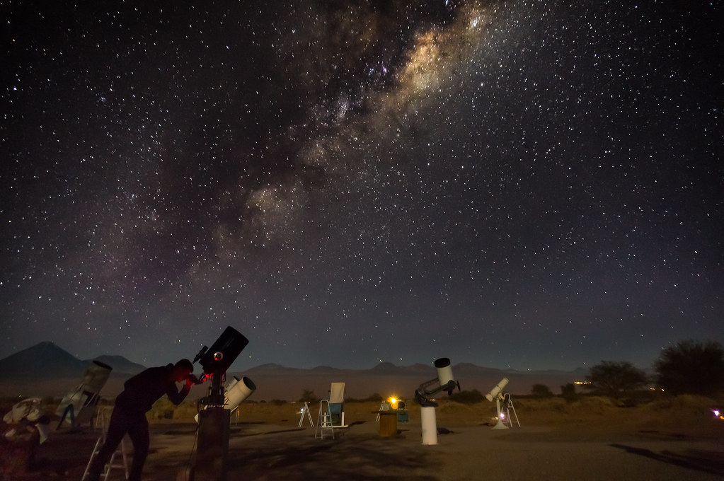 Stargazing While Camping Overnight,