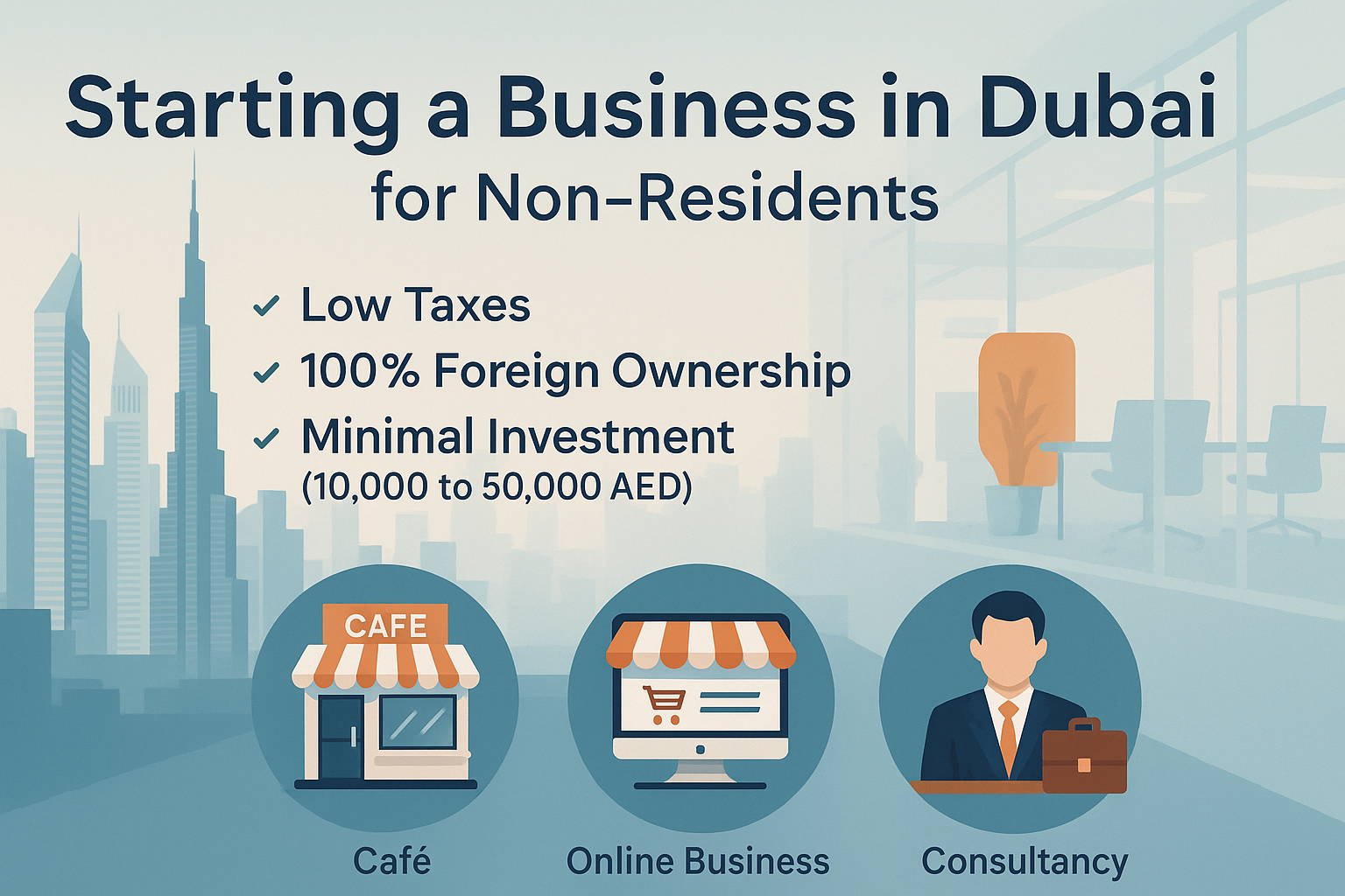 Minimum Investment to Start Business in Dubai,